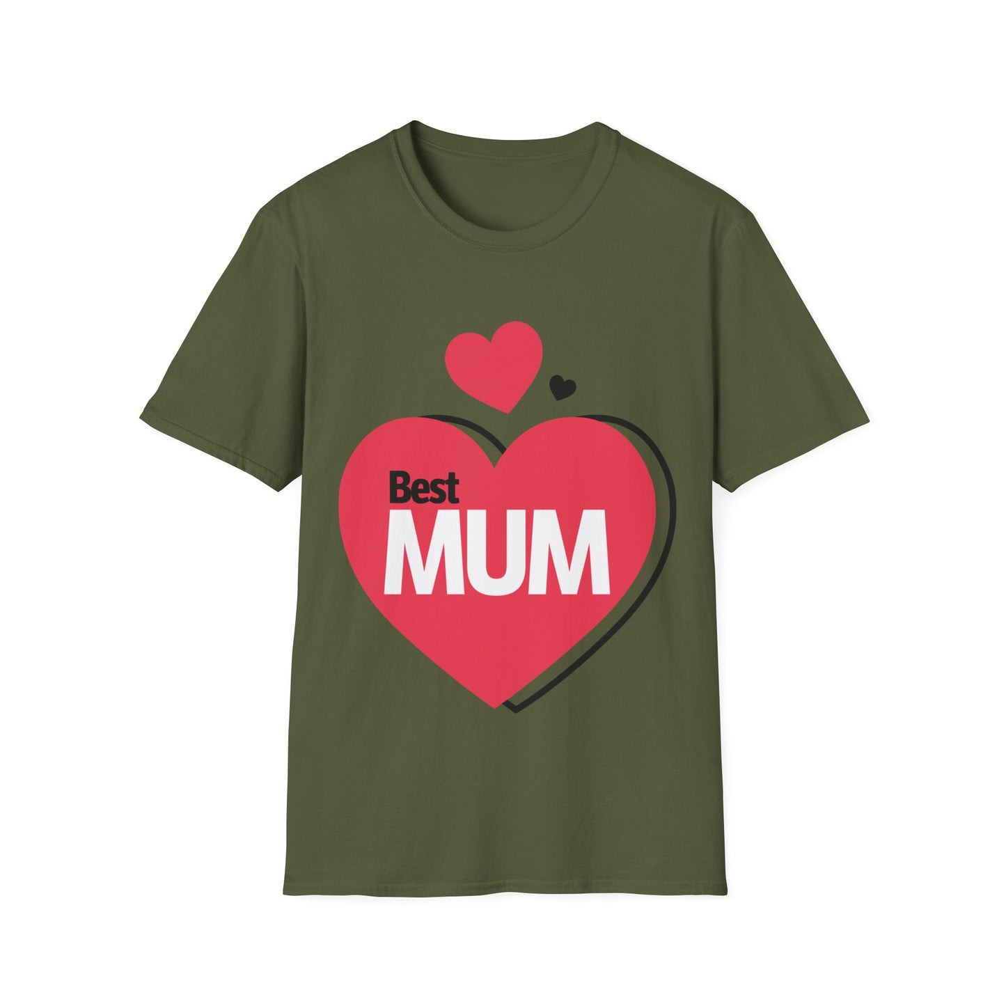 Best Mum Hearts Mothers Day Mom Gift T-Shirt