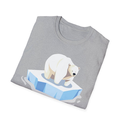 Save The Arctic Polar Bears Animals Endangered T-Shirt Men Women