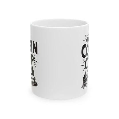 Cousin Camp 2026 Summer Vacation Trip Matching Family Coffee Mug For Men Women
