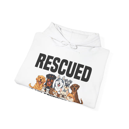 Rescued is My Favorite Breed Animal Rescue Hoodie
