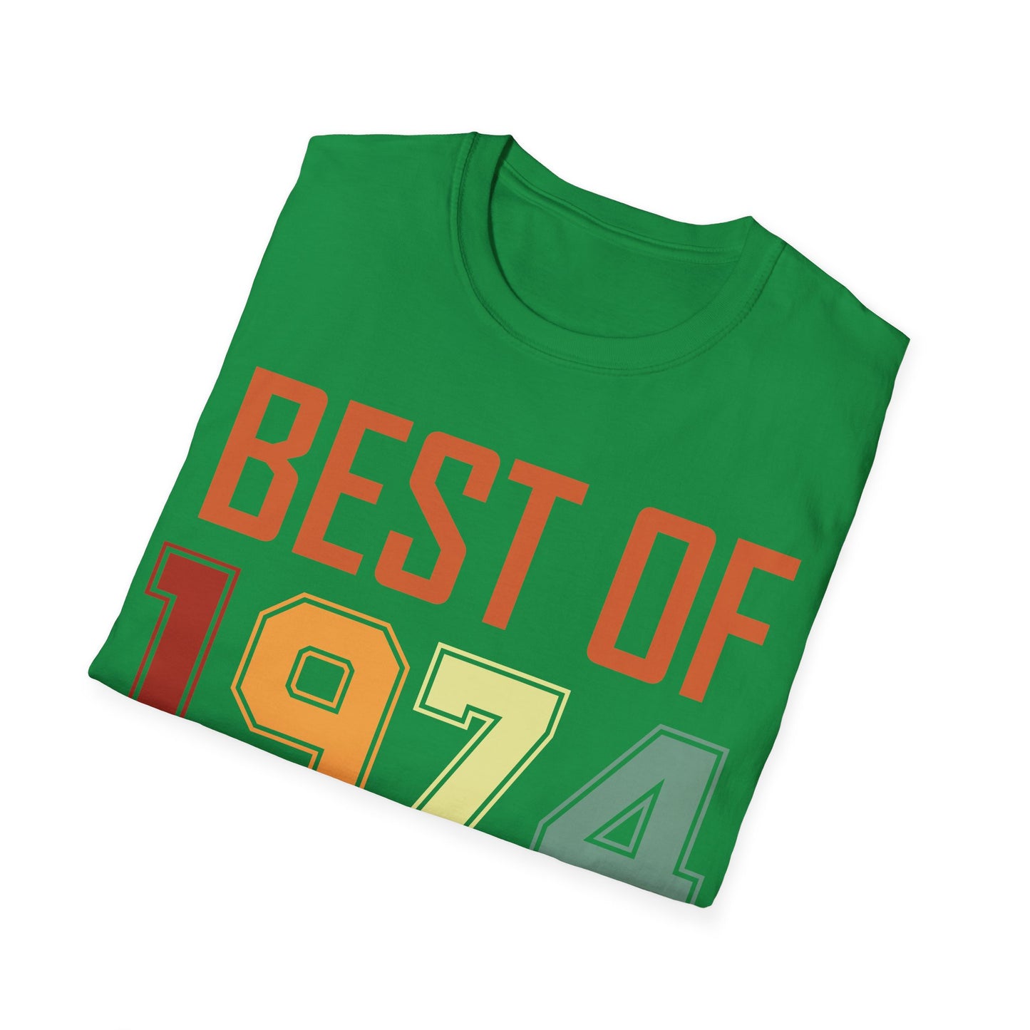 Funny Vintage Best of 1974 50 Year Old Gift 50th Birthday T-Shirt For Men Women T-Shirt