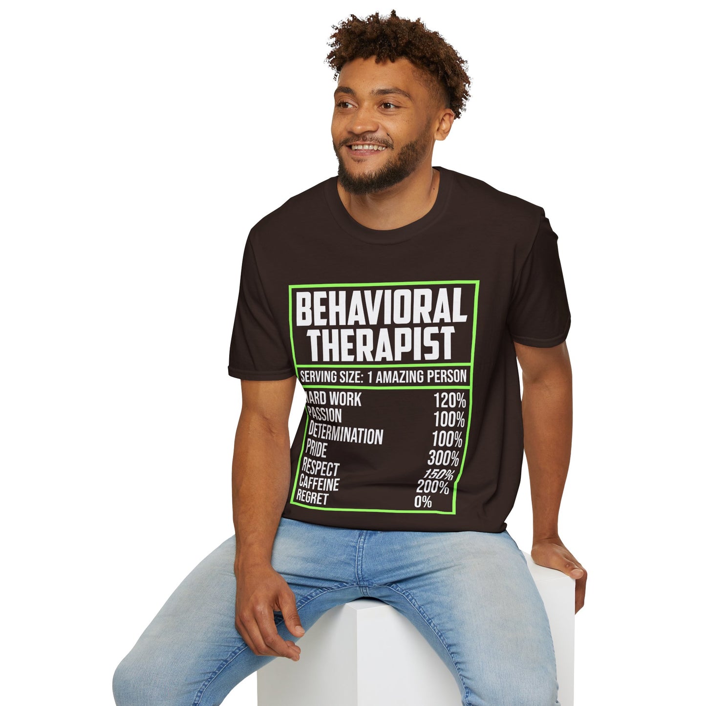 Behavioral Therapist Facts Analyst Behavior Tech SPED Teacher Autism T-Shirt