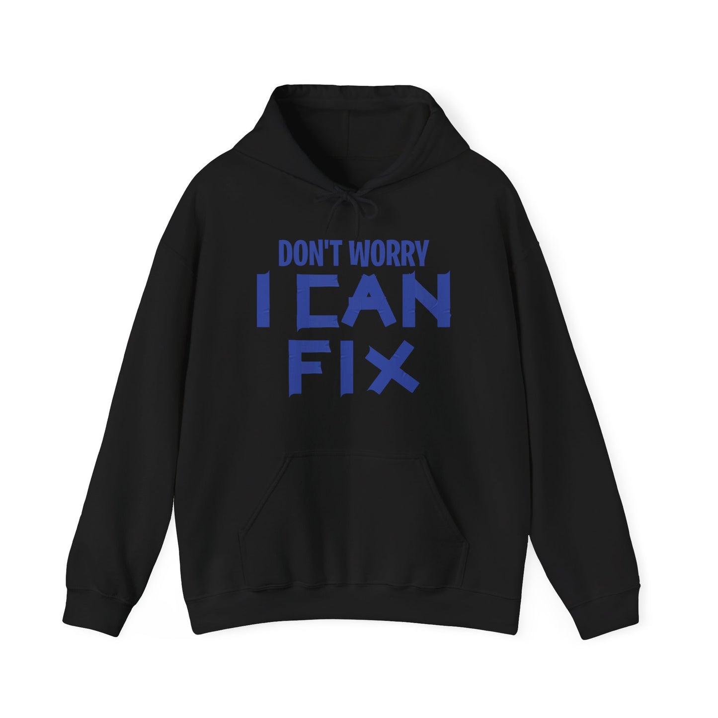 Funny Don't Worry I Can Fix It Duct Tape Ducktape Husband Hoodie