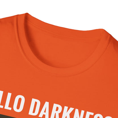 Funny Hello Darkness My Old Friend Solar Eclipse April 08, 2024 T-Shirt For Men Women T-Shirt