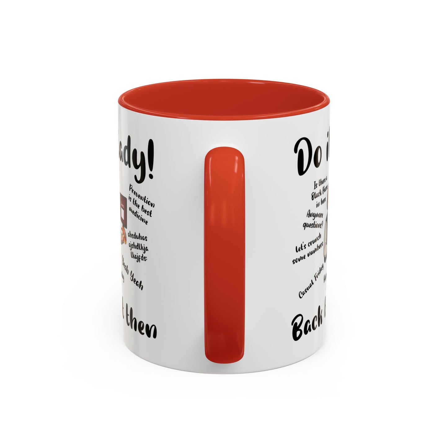 Do it lady! Chit, Trending Funny Saying Coffee Mug for Men Women