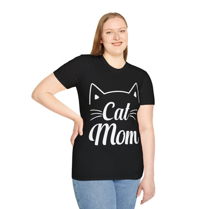 Funny Cat Mom Happy Mothers Day For Cat Lovers Family Matching T-Shirt