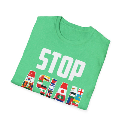 Stop Asian Hate Proud Asian American Justice Anti-Racism Equality T-Shirt