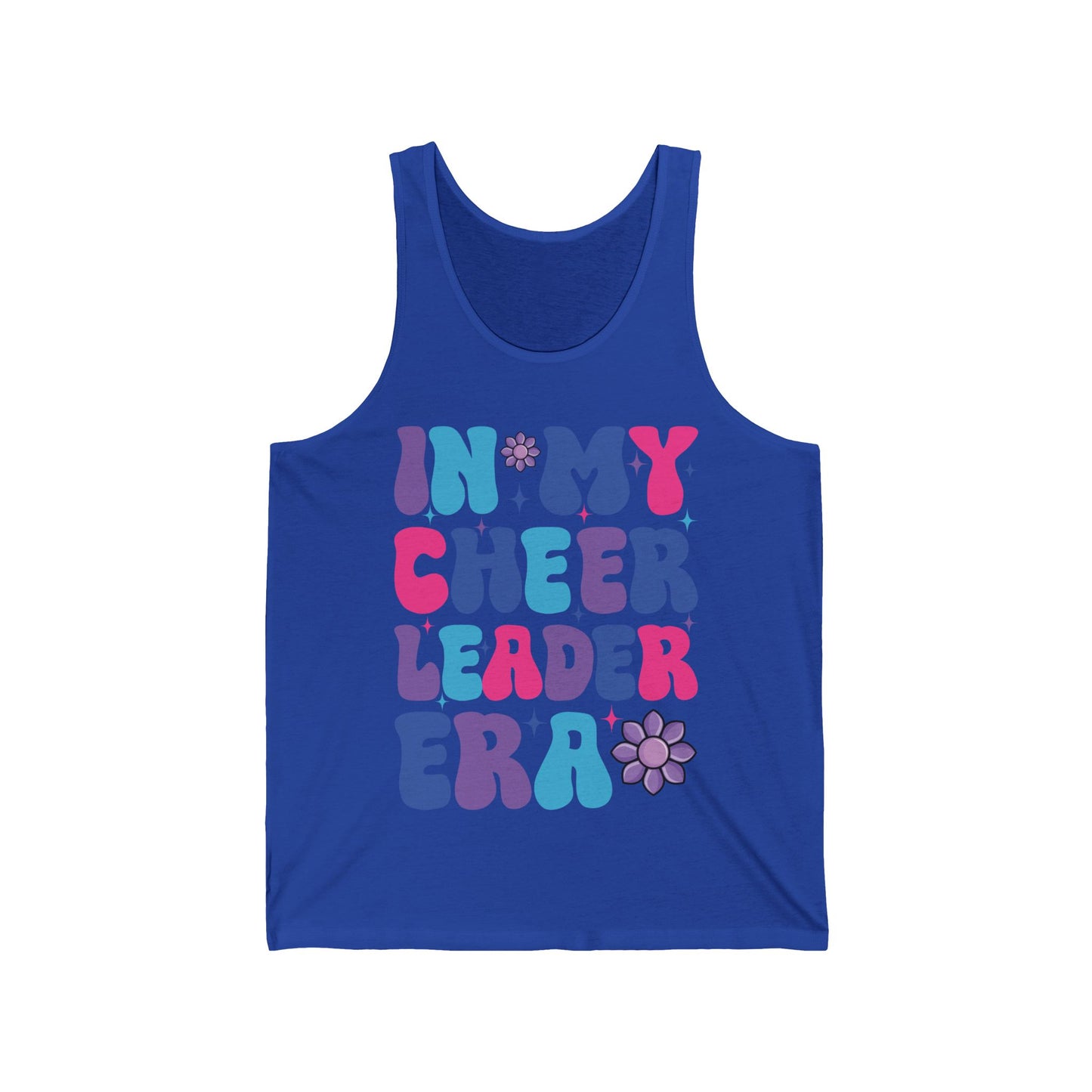 Funny In My Cheerleader Era Cheerleading Girls Teens Women Tank Top