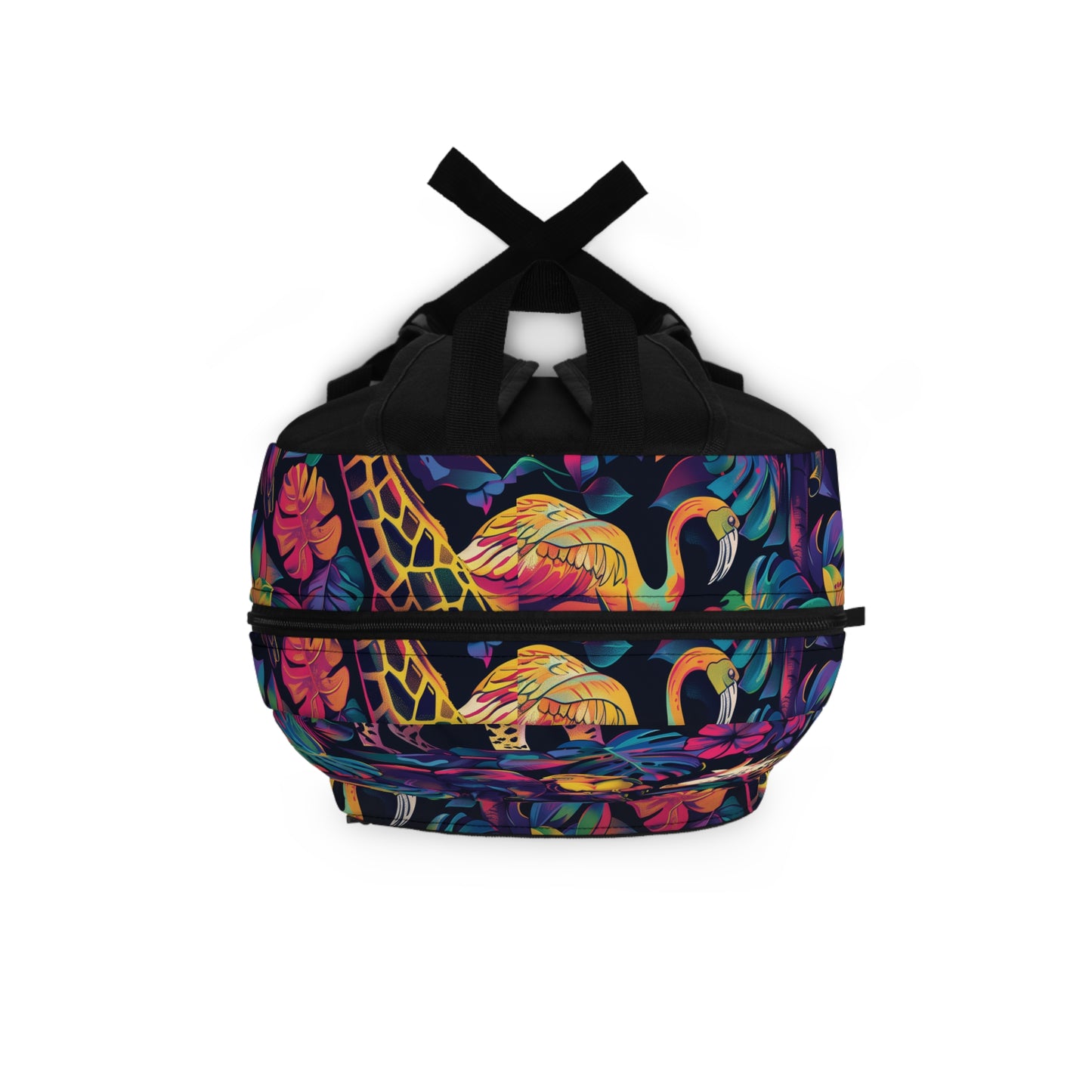 Animal Collage Vibrant Pattern Backpacks for Men Women Kids School Travel, Capacity School Backpacks