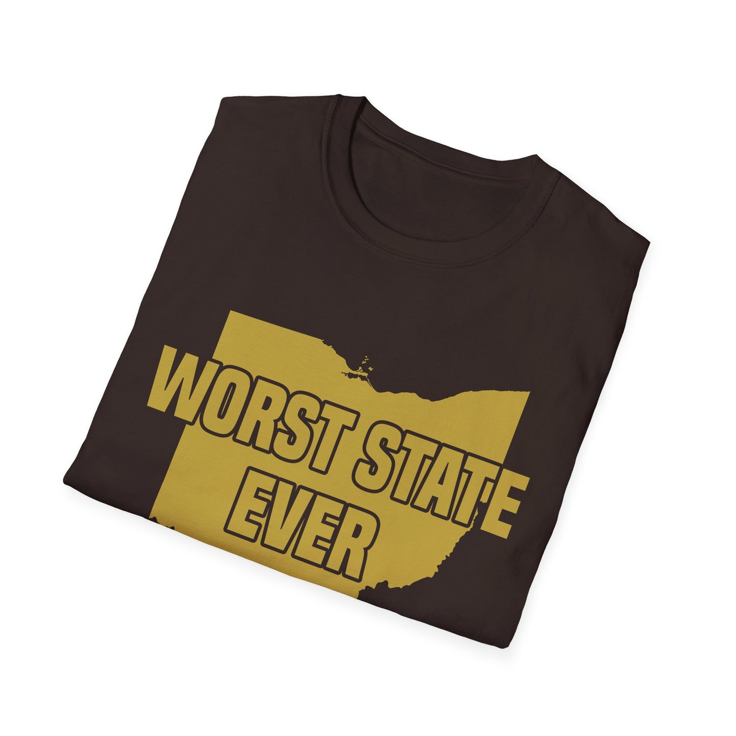 Worst State Ever Ohio Sucks Michigan Sports Fan Shirt Men Women