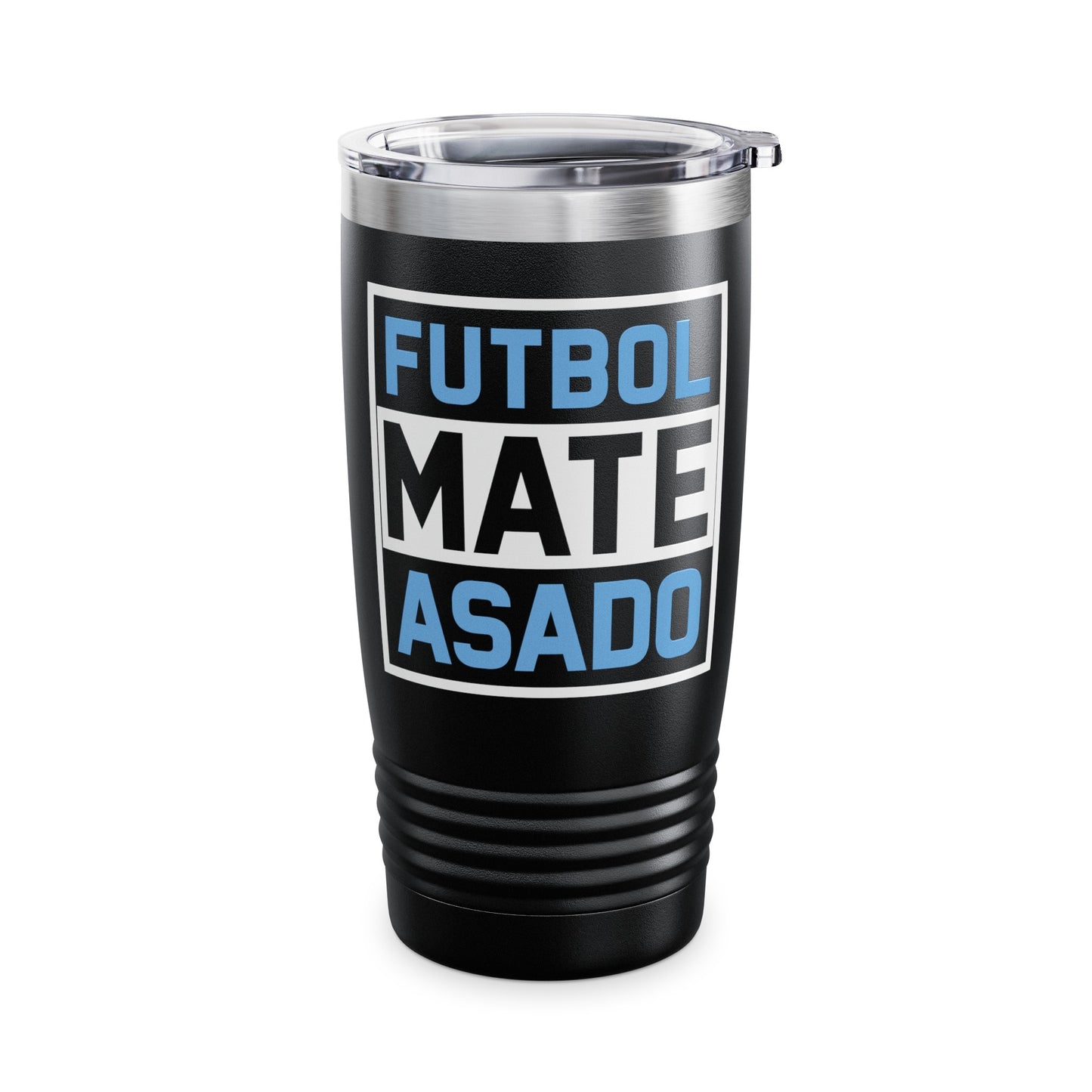 Futbol Mate Asado Argentina Argentinian Flag Pride Vintage Tumbler For Men Women Tumbler