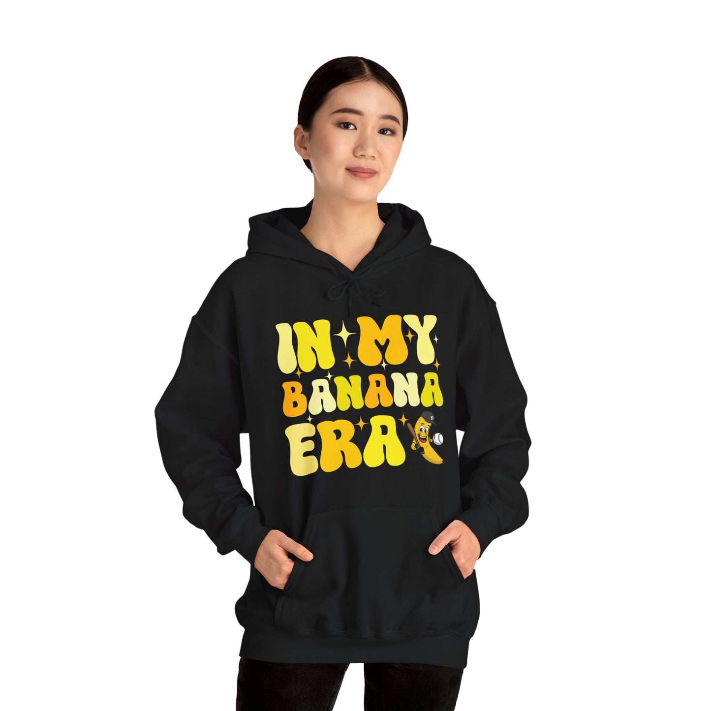 Funny In My Bananas Era Fruit Lover Baseball Player Hoodie For Men Women Hoodie