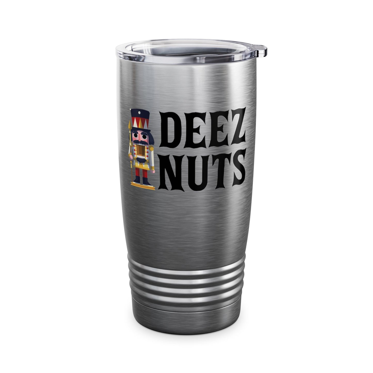 Funny Deez Nuts Nutcracker Ugly Christmas Meme Xmas Gift Tumbler Men Women