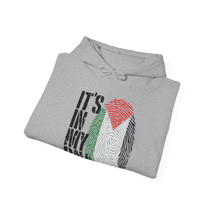 It's In My DNA Palestinian Hoodie Arabic Gifts Palestine Flag Hoodie For Men Women Hoodie