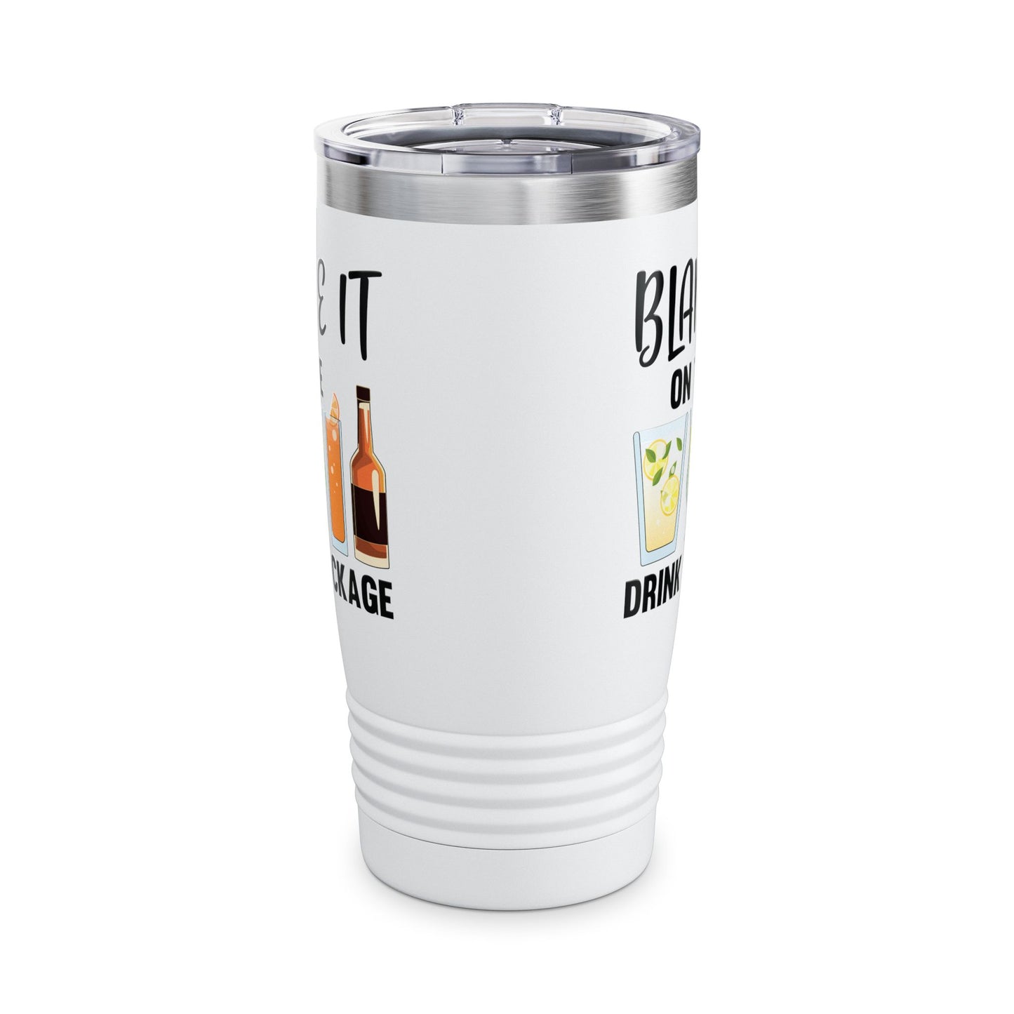 Blame It On The Drink Package Funny Cruise Tumbler For Men Women Tumbler