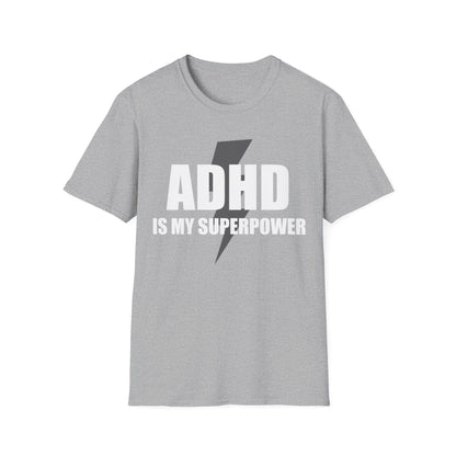 Funny ADHD is My Superpower Support Shirt ADHD Awareness T-Shirt Men Women Kids