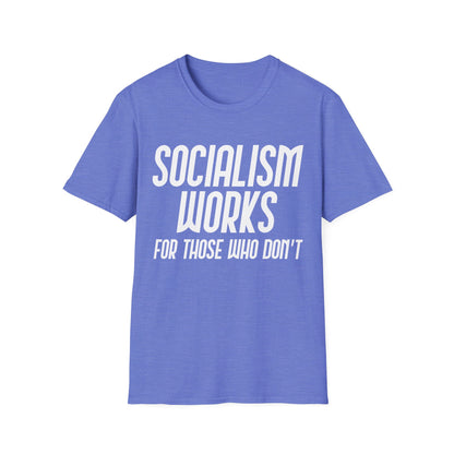 Anti Communism Entrepreneur Capitalist Gift Anti-Socialism Workaholic T-Shirt