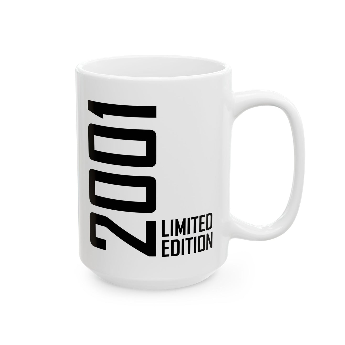 25th Birthday 25 Years 2001 Gift Coffee Mug For Men Women