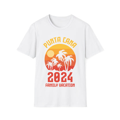 Punta Cana 2024 Family Vacation Vacay Beach Summer Holiday T-Shirt