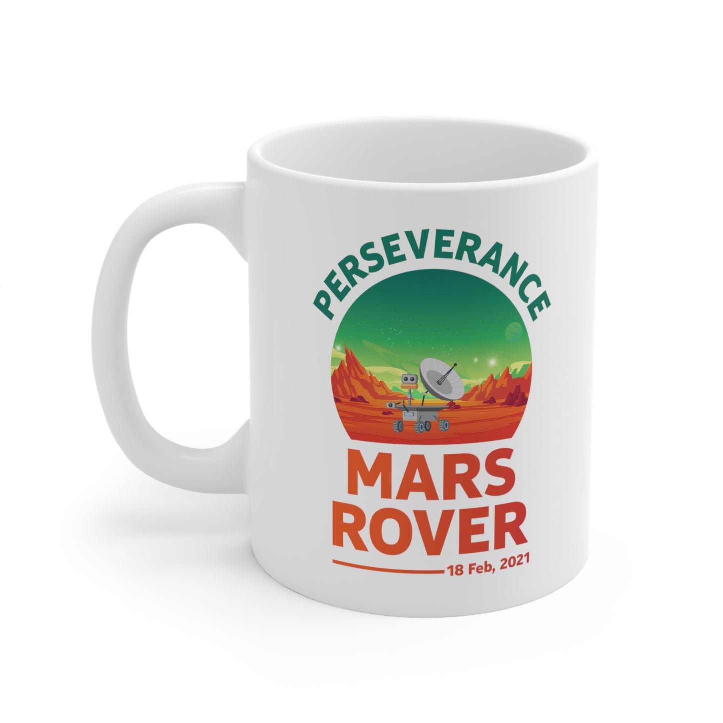 Perseverance Mars Rover 2021 Ingenuity Commemorative Retro Vintage Coffee Mug