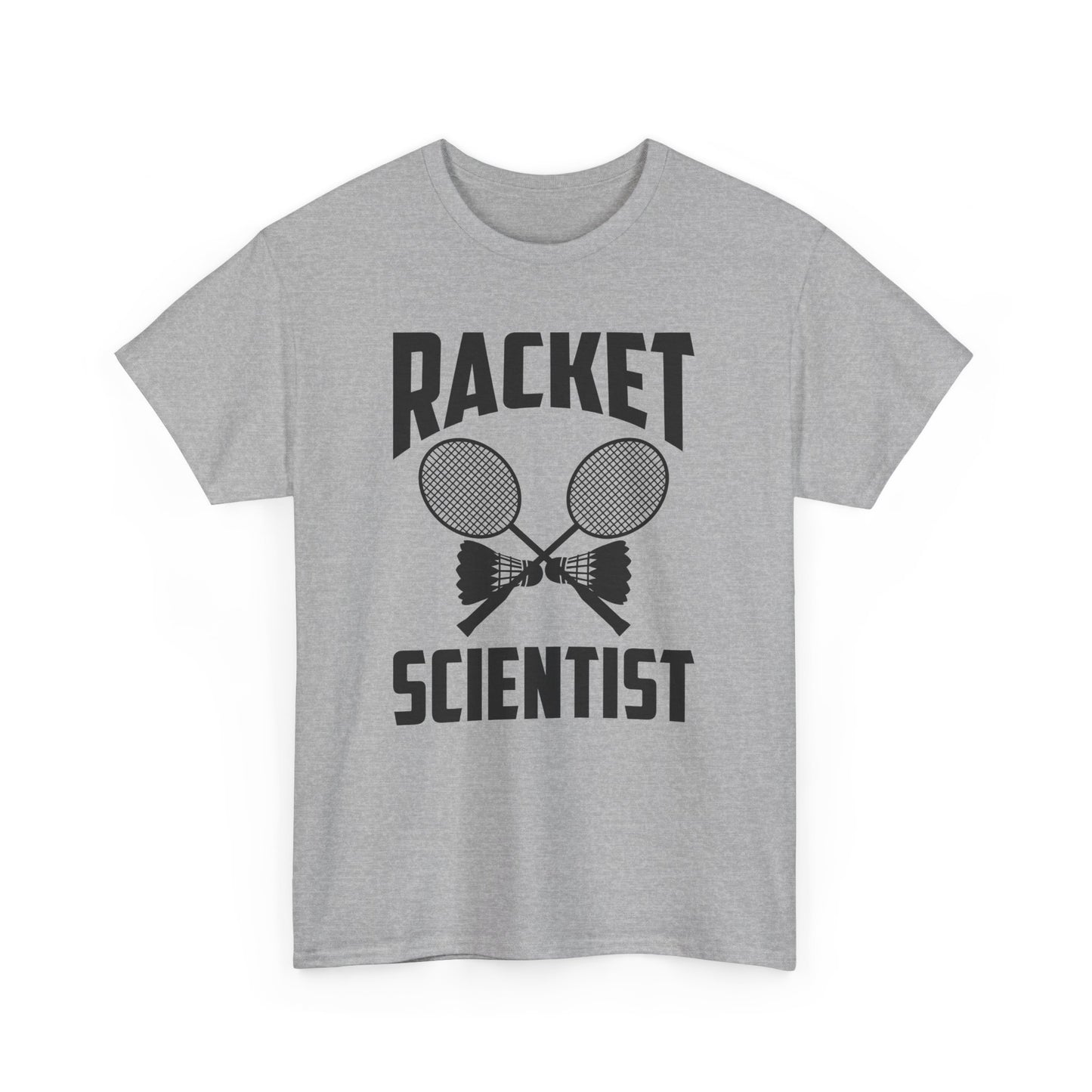 Funny Badminton Player Shirt Racket Scientist Badminton Gift T-Shirt for Men Women