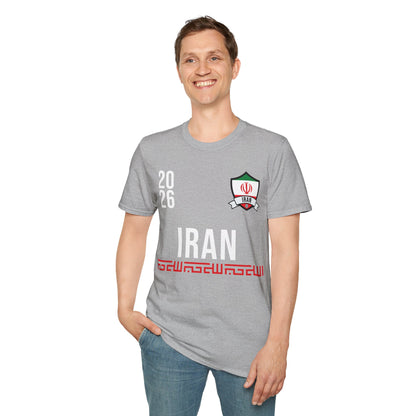 Iran Soccer Tee Flag Football Shirt Gift USA 2026 T-Shirt