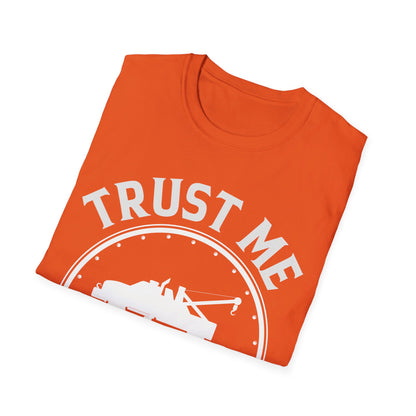 Trust Me I Will Get You On My Bed Tow Truck Driver Birthday Gift T-shirt Men