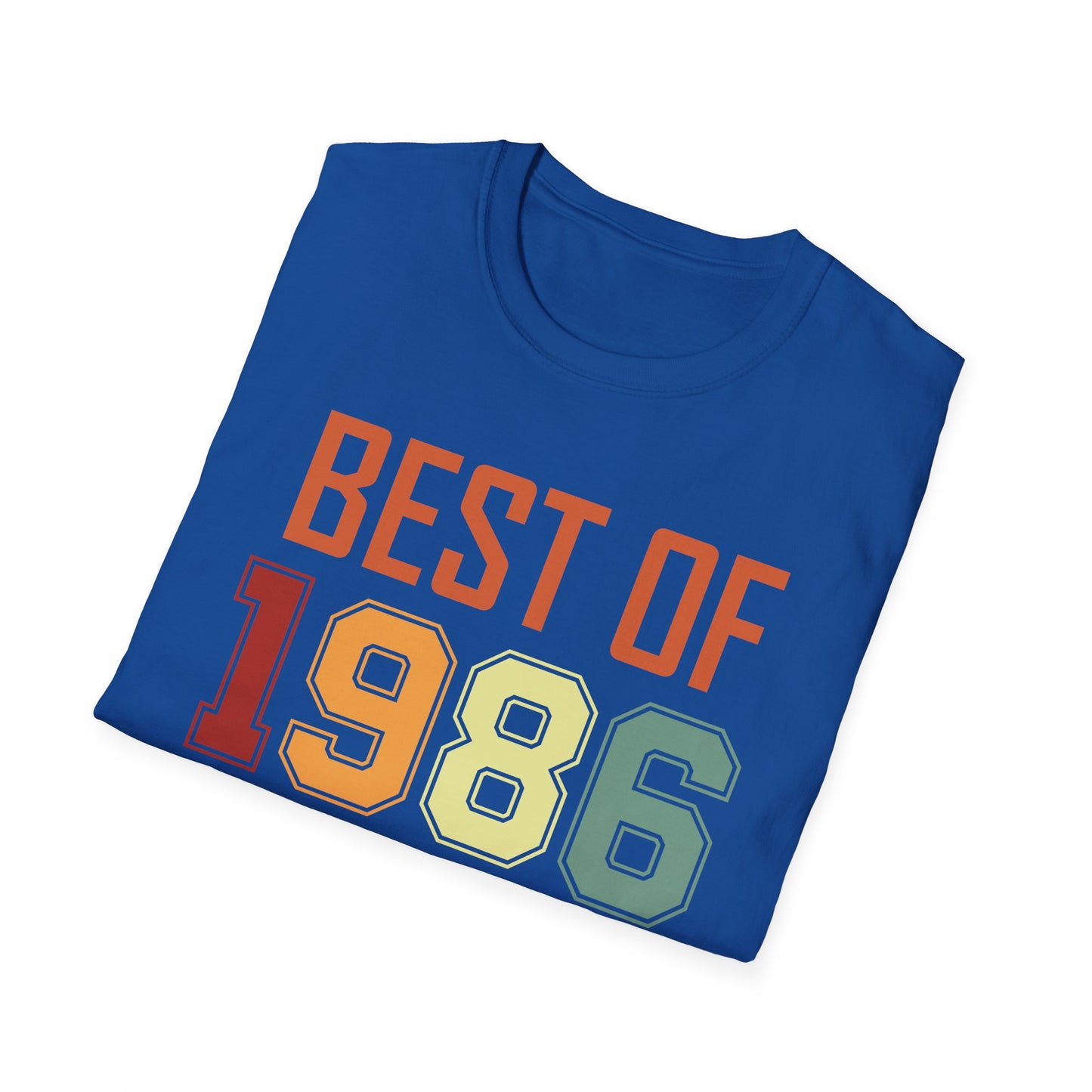 Funny Vintage Best of 1986 40 Year Old Gift 40th Birthday T-Shirt For Men Women T-Shirt