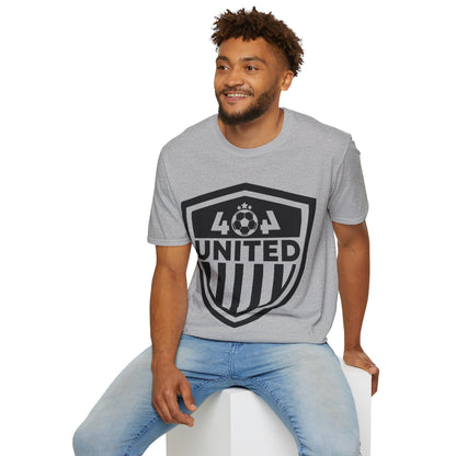 Funny 404 United Atlanta Soccer Badge Jersey T-Shirt For Soccer Lover Men Women T-Shirt