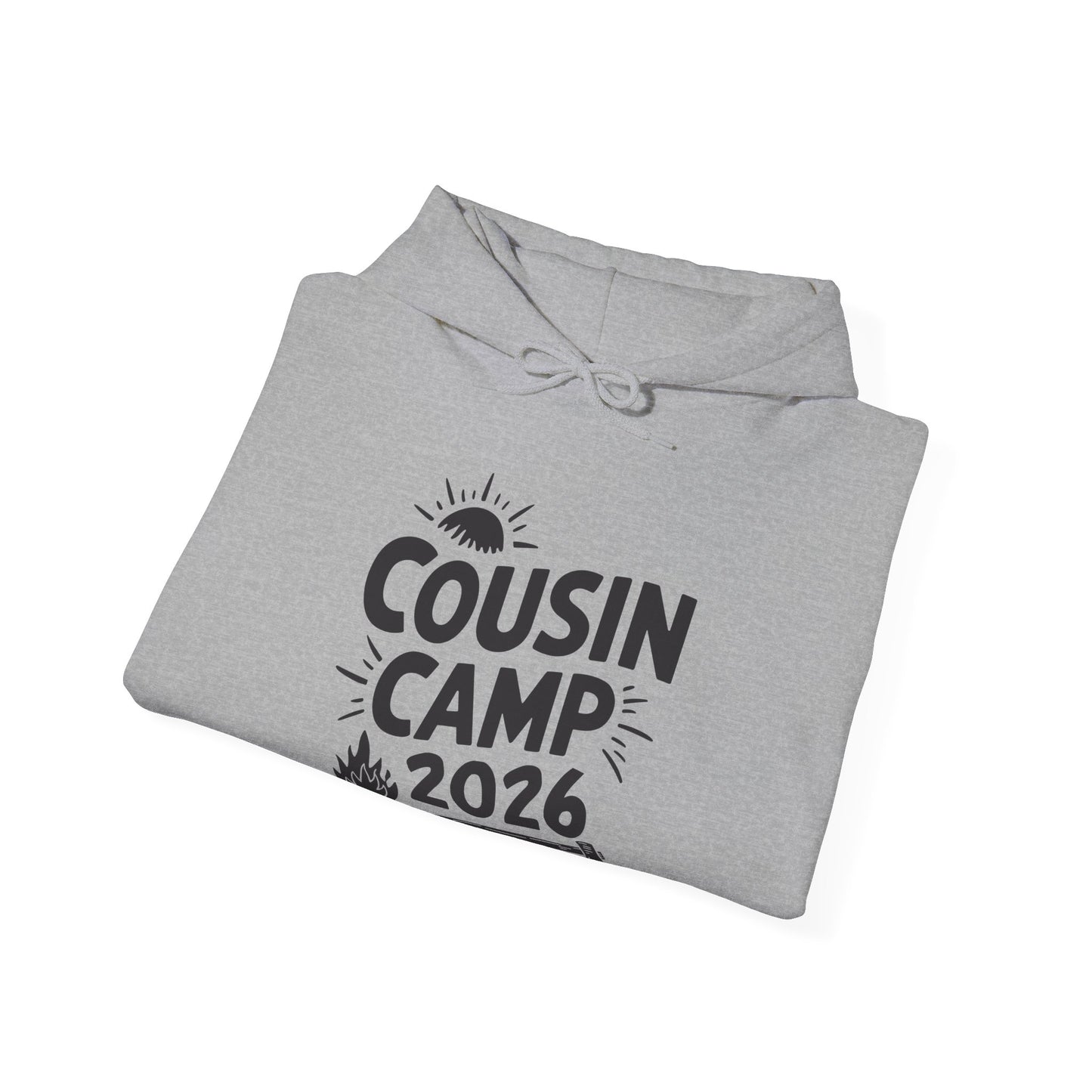 Cousin Camp 2026 Summer Vacation Trip Matching Family Hoodie For Men Women