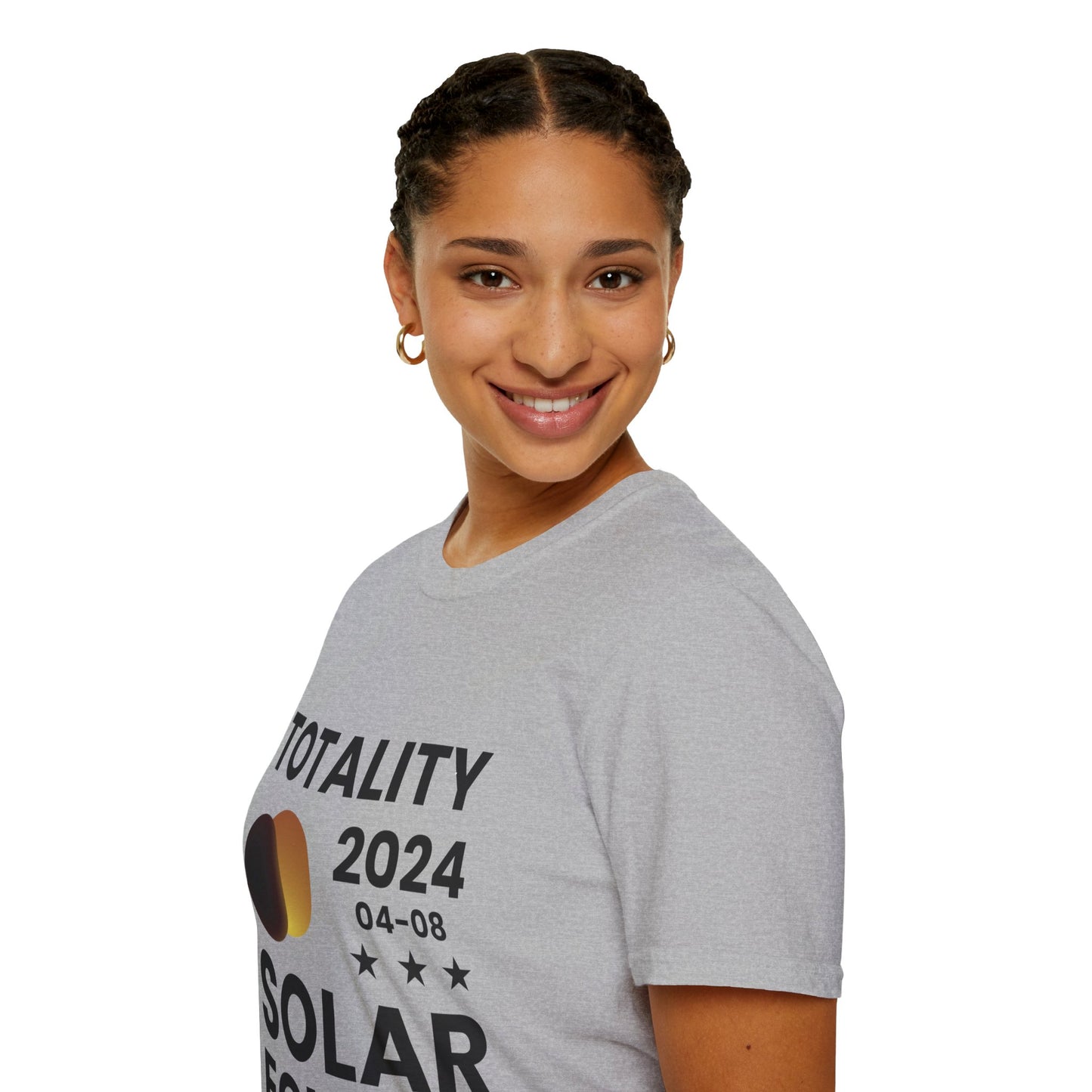 Totality Solar Eclipse 2024 America Retro Total Eclipse T-Shirt For Men Women T-Shirt