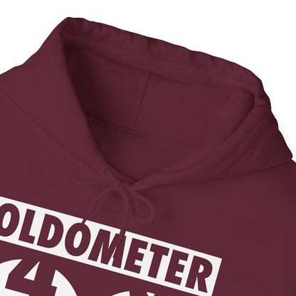 Funny Oldometer Odometer 50th Birthday Gift 50 yrs Old Joke Hoodie For Men Women Hoodie