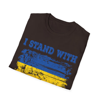 Save Ukraine T Shirt Fist Support Stand with Ukraine T-Shirt