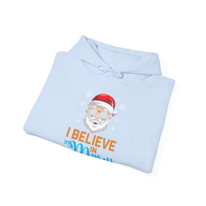 I Believe In Myself Santa Claus Funny Christmas Santa Xmas Hoodie