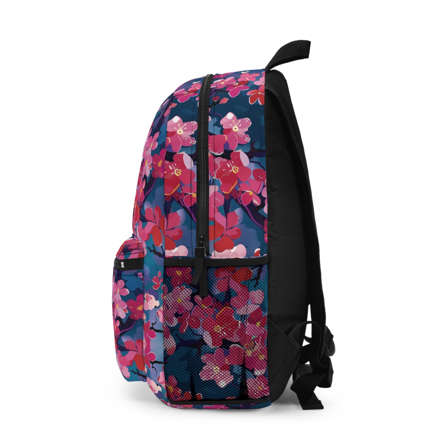 Sakura Blossoms Pattern Backpacks For Men Women Kids School Travel, Capacity School Backpacks