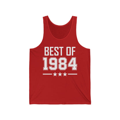 Funny Vintage Best of 1984 40 Year Old Gift 40th Birthday Tank Top For Men Women Tank Top