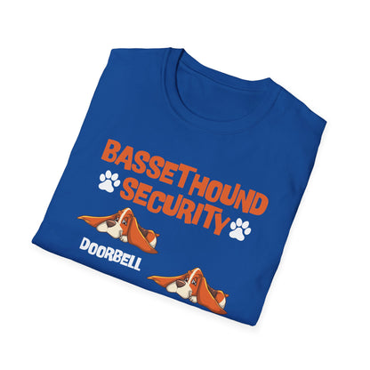 Basset Hound Security Cute Animal Funny Dog Pet Lover Puppy T-Shirt For Men Women T-Shirt