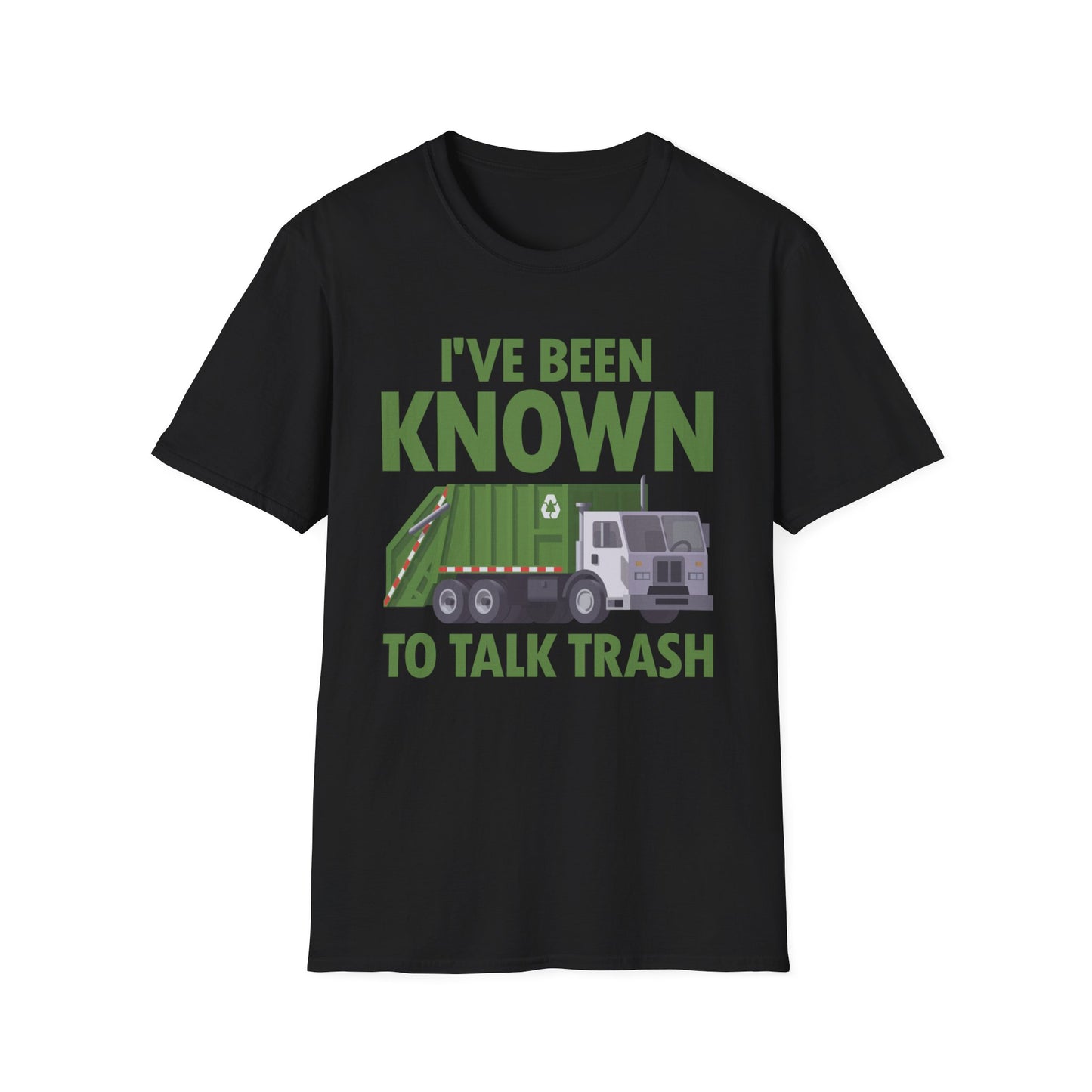 Funny Talk Trash Garbage Truck for Sanitation Worker  T. shirt