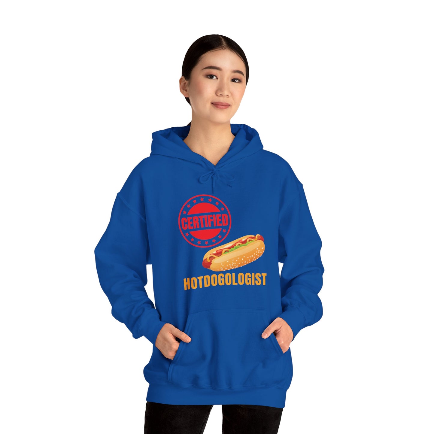 Certified Hotdogologist Hotdog Cool Sausage Hot Dog Lover Hoodie For Men Women Hoodie