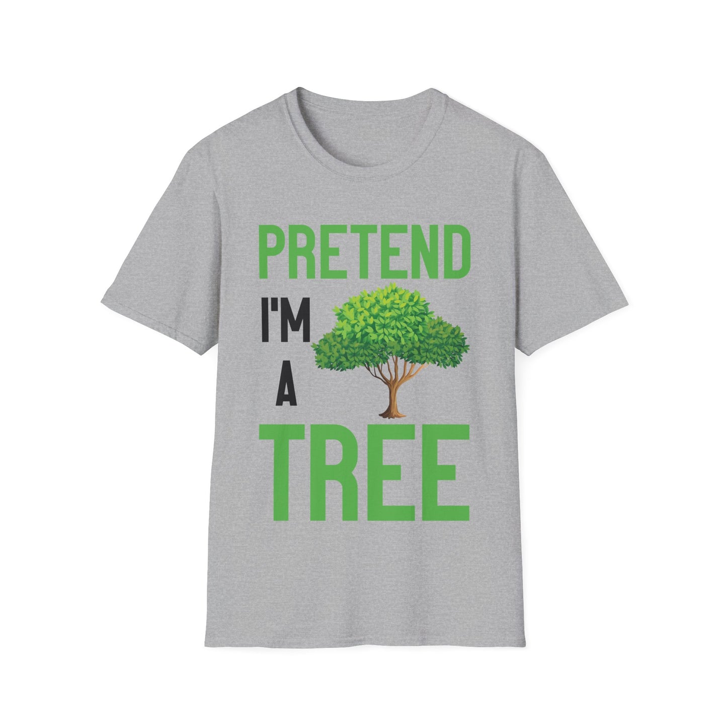 Funny Pretend I’m a Tree Tree Lazy Costume T-Shirt For Men Women