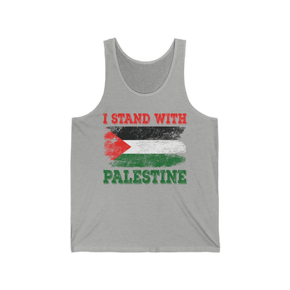 I Stand With Palestine Free Palestine Flag Gaza Palestinian Flag Tank Top For Men Women Tank Top