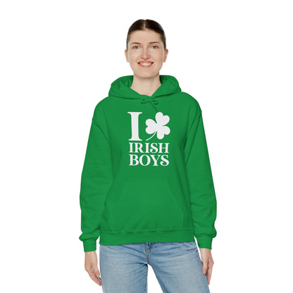 Funny I Love Irish Boys Shamrock St Patricks Day Hoodie For Men Women Hoodie