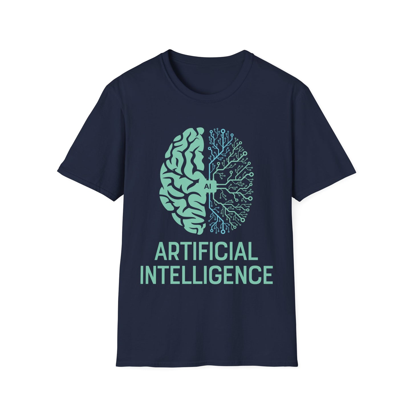 Artificial Intelligence Tee, AI Shirt, Robot AI T-Shirt for Men Women Tech