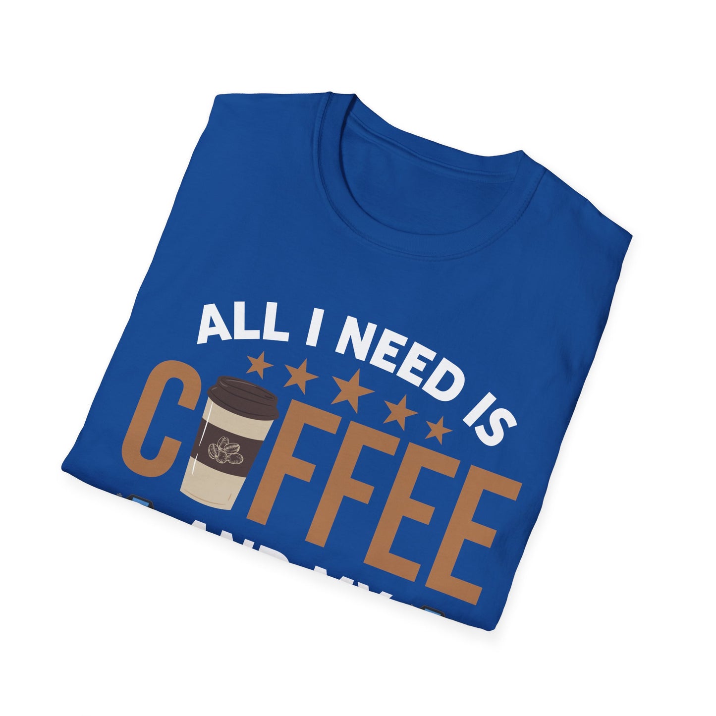 Photography Coffee T-Shirt All I Need is Coffee and My Camera Photographer Caffeine Lovers T-Shirt For Men Women Travelers