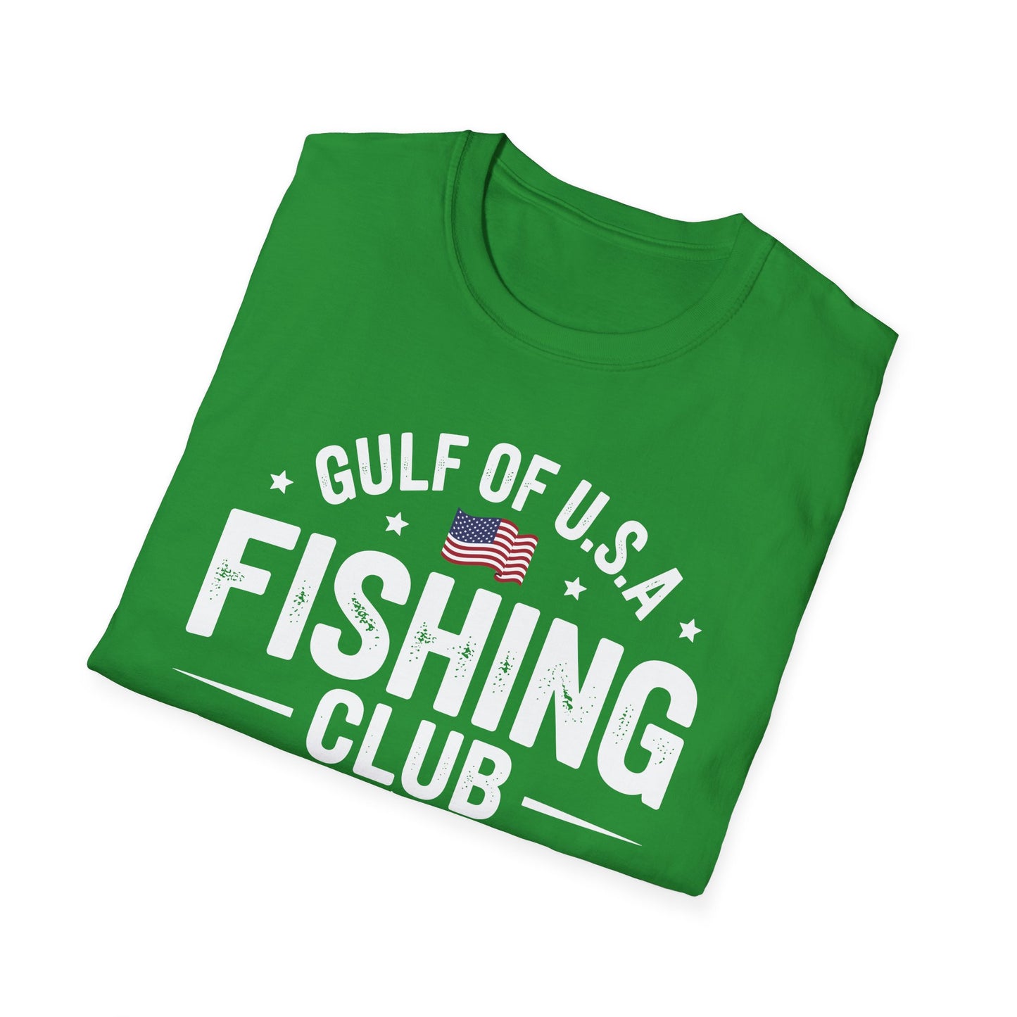 Funny Gulf of US America Fishing Club Hobby Fisher T-Shirt For Men Women