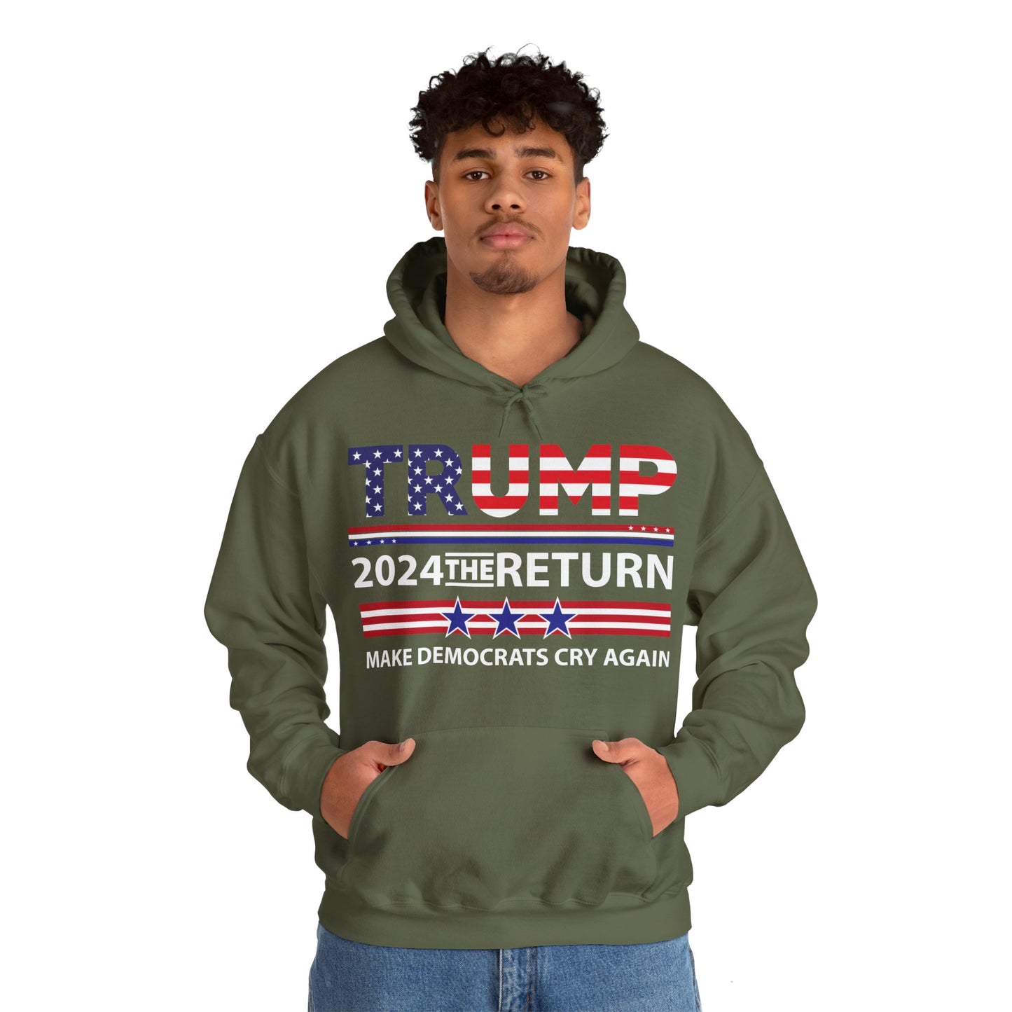 Trump 2024 The Return 45 47 Make Liberals Cry Again Hoodie For Men Women Hoodie