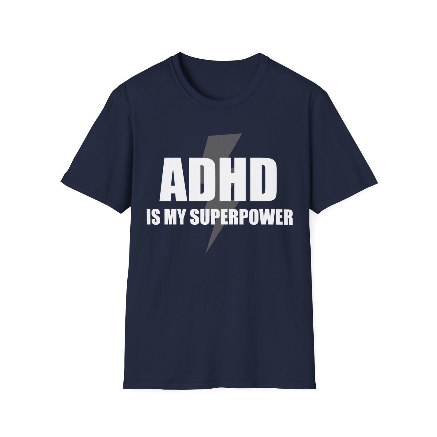 Funny ADHD is My Superpower Support Shirt ADHD Awareness T-Shirt Men Women Kids