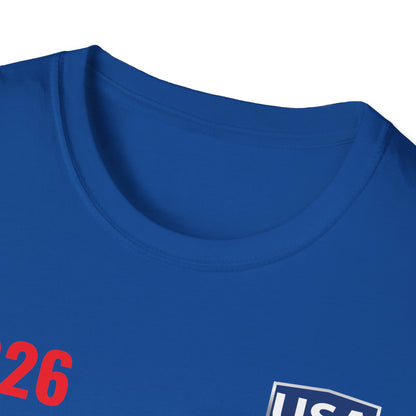 USA T-Shirt Cricket Lovers Fan Team Support 2026