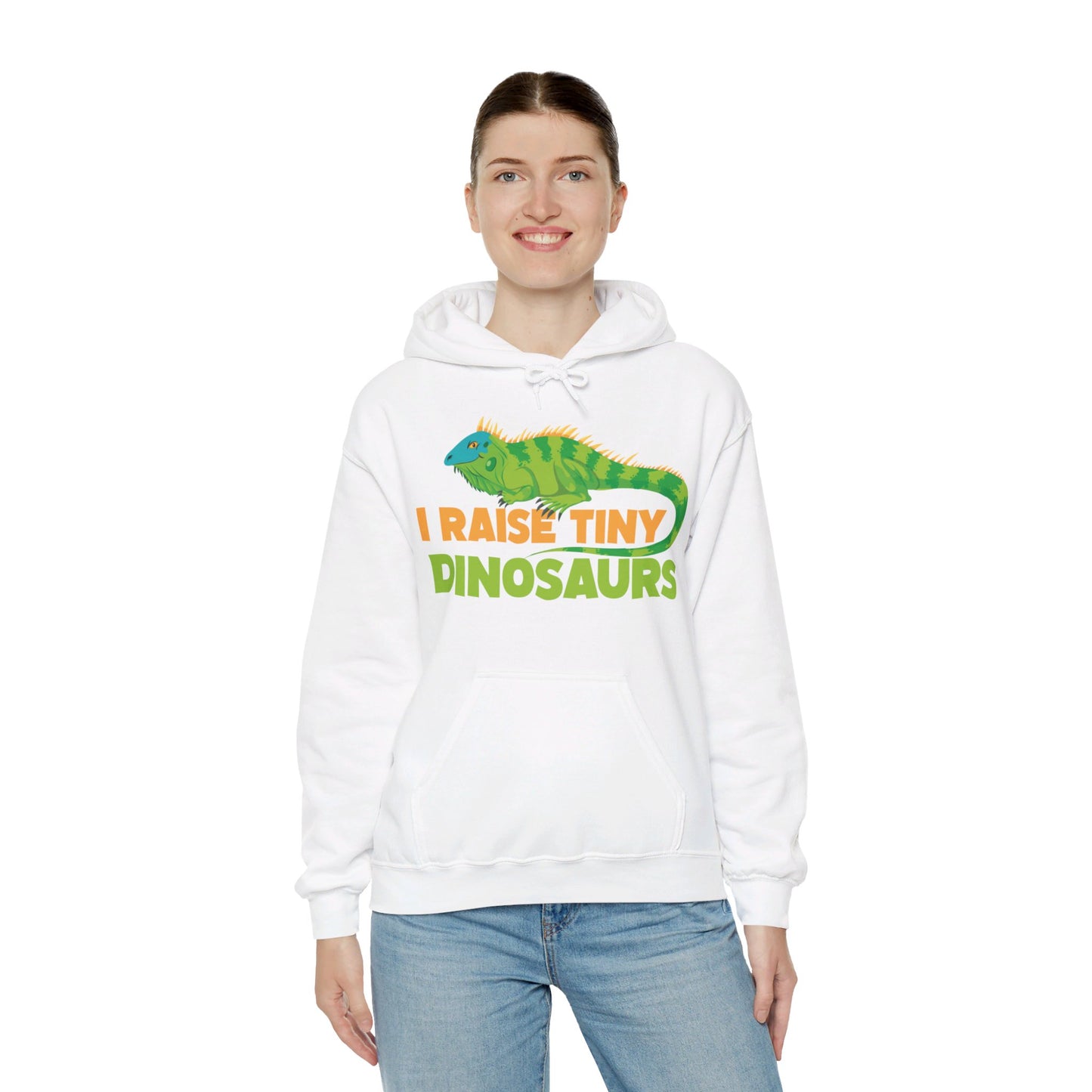 Funny Leopard Gecko I Raise Tiny Dinosaurs Lizard Reptile Geckos Hoodie For Men Women