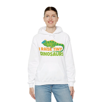 Funny Leopard Gecko I Raise Tiny Dinosaurs Lizard Reptile Geckos Hoodie For Men Women